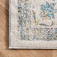 nuLOOM Verona Vintage Persian Area Rug - 5' x 7' 5" Blue