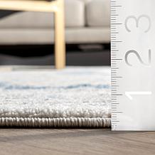 nuLOOM Verona Vintage Persian Area Rug - 8' x 10' Blue