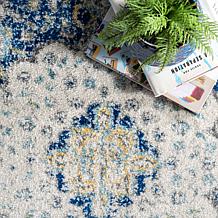 nuLOOM Verona Vintage Persian Area Rug - 8' x 10' Blue