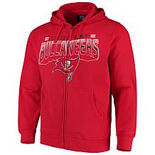 Arizona Cardinals Mitchell & Ness Three Stripe Pullover Hoodie - Cardinal