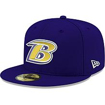 New Era 59Fifty Baltimore Ravens City Original Hat - Black, Purple