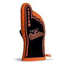 Officially Licensed MLB #1 Fan Oven Mitt - Baltimore Orioles
