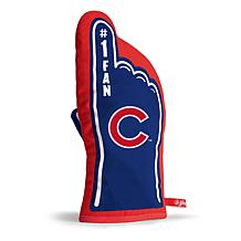 Officially Licensed MLB #1 Fan Oven Mitt - Chicago Cubs