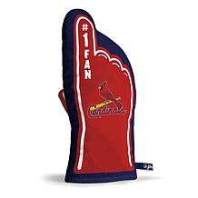 Officially Licensed MLB #1 Oven Mitt - St. Louis Cardinals