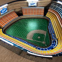 Officially Licensed MLB 25-Layer StadiumViews End Table - LA. Dodgers