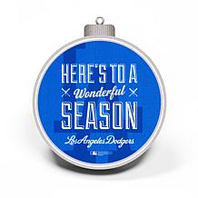 Officially Licensed MLB 3D StadiumView Ornament 2-Pack - Dodgers