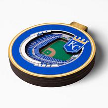 Officially Licensed MLB 3D StadiumView Ornament 2-Pack - Royals 
