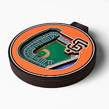Officially Licensed MLB 3D StadiumView Ornament 2-Pack - Giants 
