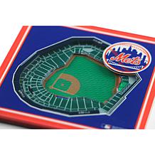 Officially Licensed MLB 3D StadiumViews Coasters - New York Mets