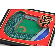 Officially Licensed MLB 3D StadiumViews Coasters- San Francisco Giants