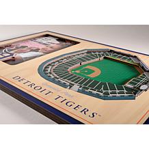 Officially Licensed MLB 3D StadiumViews Frame - Detroit Tigers
