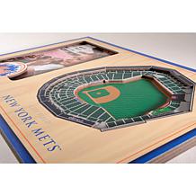 Officially Licensed MLB 3D StadiumViews Frame - New York Mets
