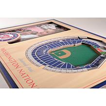 Officially Licensed MLB 3D StadiumViews Frame - Washington Nationals