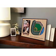 Officially Licensed MLB 3D StadiumViews Picture Frame - Giants