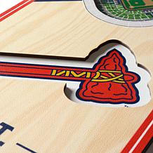 Officially Licensed MLB 6" x 19" 3-D Stadium Banner - Atlanta Braves