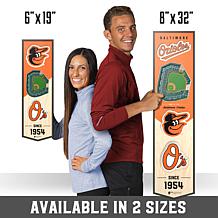 Officially Licensed MLB 6" x 19" 3D Stadium Banner - Baltimore Orioles