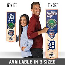 Officially Licensed MLB 6" x 19" 3D Stadium Banner - Detroit Tigers