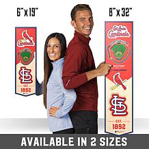 Officially Licensed MLB 6x19" 3-D Stadium Banner - St. Louis Cardinals