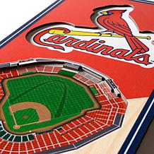 Officially Licensed MLB 6x19" 3-D Stadium Banner - St. Louis Cardinals