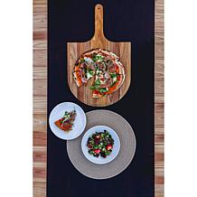 Officially Licensed MLB Acacia Pizza Peel Serving Paddle - Pirates
