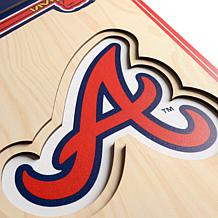 Officially Licensed MLB Atlanta Braves 3D Stadium Banner