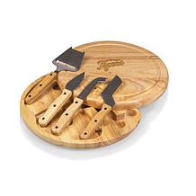 Officially Licensed MLB Cheese Cutting Board & Tools Set -  Detroit