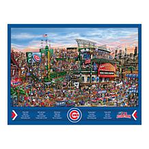 Officially Licensed MLB Joe Journeyman Jigsaw Puzzle - Chicago Cubs