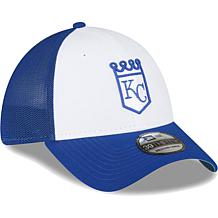 Officially Licensed MLB Kansas City Royals Men's Royal/White Flex Hat