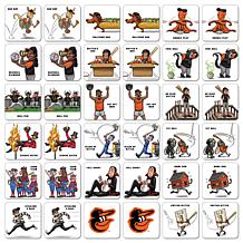 Officially Licensed MLB Licensed Memory Match Game - Baltimore Orioles