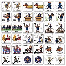 Officially Licensed MLB Licensed Memory Match Game - Houston Astros