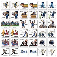 Officially Licensed MLB Licensed Memory Match Game - Tampa Bay Rays