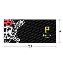 Officially Licensed MLB Logo Series Desk Pad - Pittsburgh Pirates