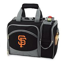 Officially Licensed MLB Malibu Picnic Basket Cooler - Giants