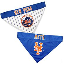 Officially Licensed MLB PetsFirst New York Mets Reversible Bandana