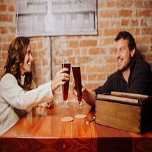 Officially Licensed MLB Pilsner Beer Glass Gift Set - Chicago Cubs