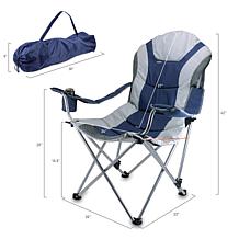 Officially Licensed MLB Reclining Camp Chair – Detroit Tigers