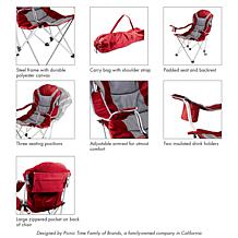 Officially Licensed MLB Reclining Camp Chair - Los Angeles Angels