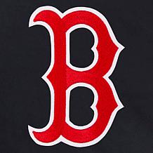 Officially Licensed MLB Red Sox Ladies Jacket w Fleece & Nylon Sides