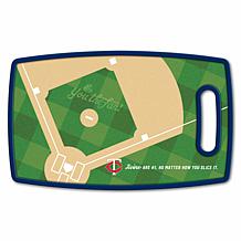 Officially Licensed MLB Retro Series Cutting Board - Minnesota Twins
