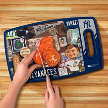 Officially Licensed MLB Retro Series Cutting Board - New York Yankees