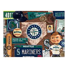 Officially Licensed MLB Seattle Mariners Retro Series 500-Piece Puzzle