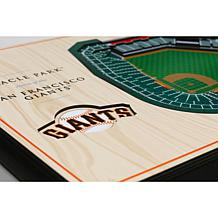 Officially Licensed MLB SF Giants 5-Layer StadiumViews 3-D Wall Art