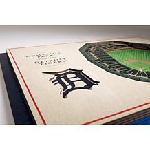 Officially Licensed MLB StadiumViews 3D Wall Art - Detroit Tigers