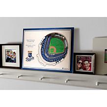 Officially Licensed MLB StadiumViews 3D Wall Art - Kansas City Royals