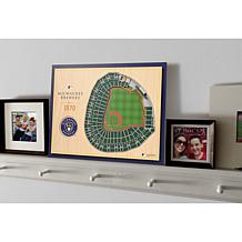 Officially Licensed MLB StadiumViews 3D Wall Art - Milwaukee Brewers