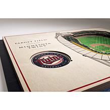 Officially Licensed MLB StadiumViews 3D Wall Art - Minnesota Twins