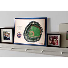 Officially Licensed MLB StadiumViews 3D Wall Art - New York Mets