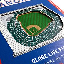 Officially Licensed MLB Texas Rangers 3D Stadium Banner