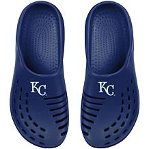 Officially Licensed MLB Youth FOCO Royal Sunny Day Clogs - Royals 