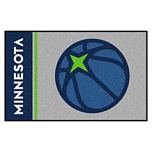 Officially Licensed NBA Minnesota Timberwolves Uniform Rug 19" x 30"